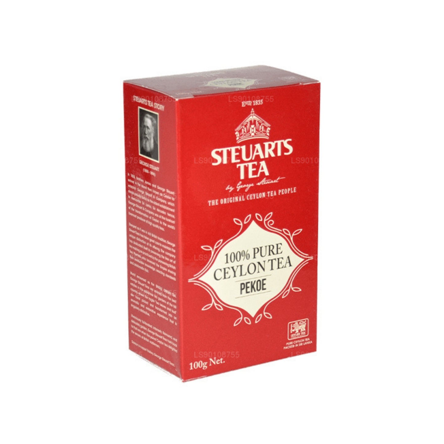 George Steuart Pure Ceylon Tea PEKOE (100g) Leaf Tea