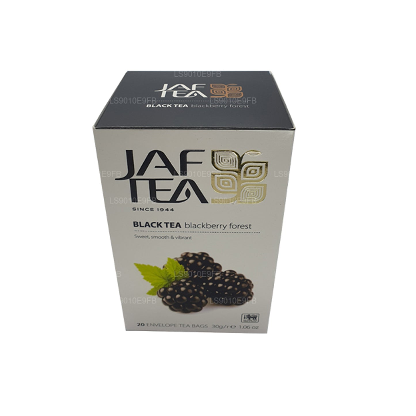 Jaf Tea Pure Fruits Collection Black Tea Blackberry Forest Foil Envelop Tea Bags (30g)