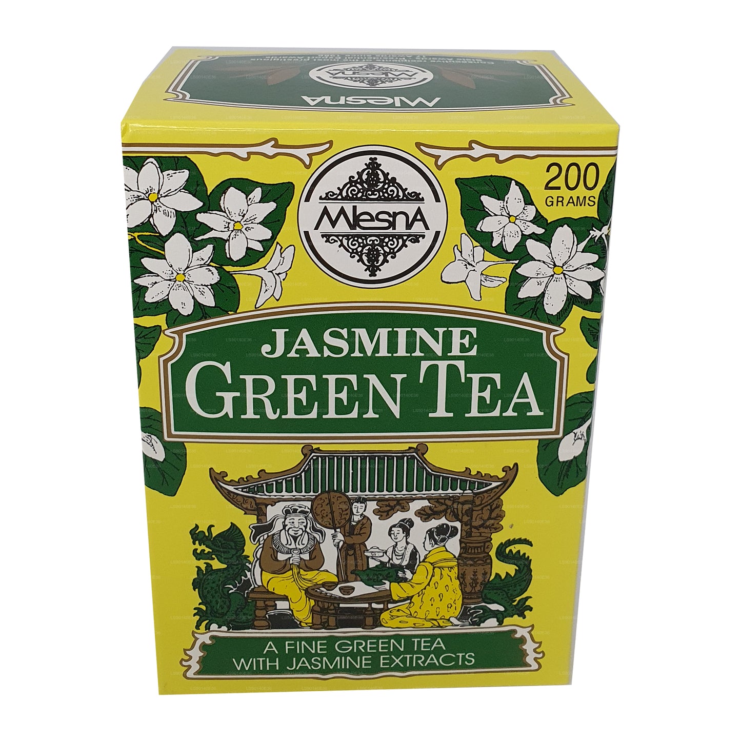 Mlesna Jasmine Flavored Loose Green Tea (200g)