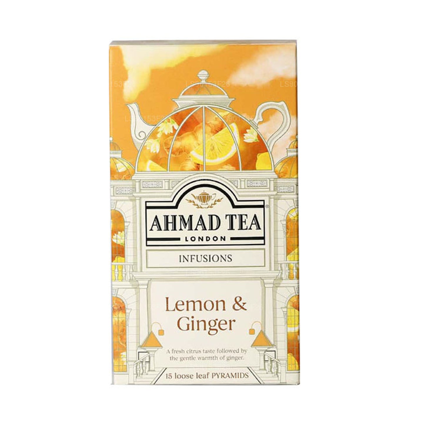 Ahmad Lemon & Ginger 15 Pyramid Tb (30g)