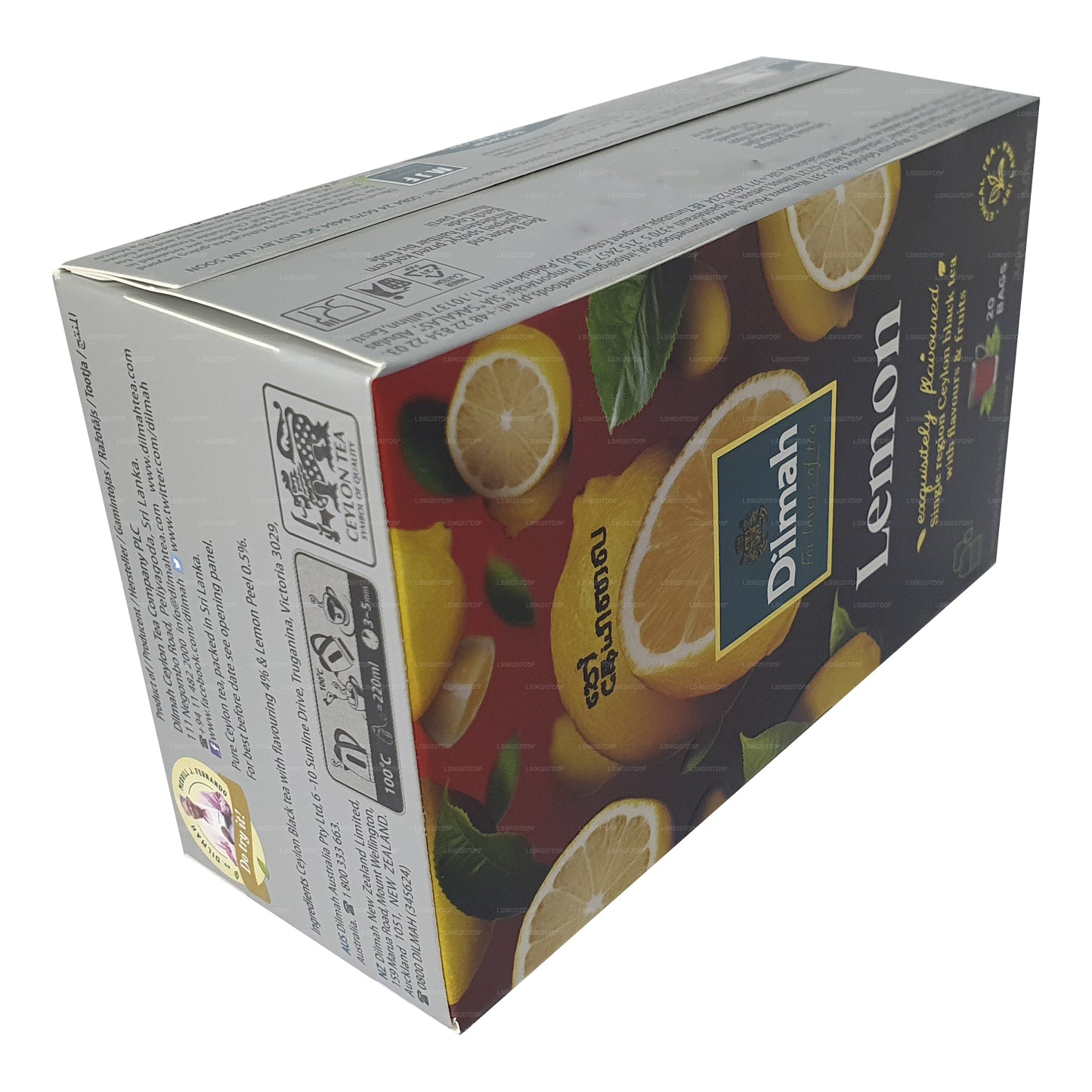 딜마 레몬 맛 차 (30g) 티백 20개