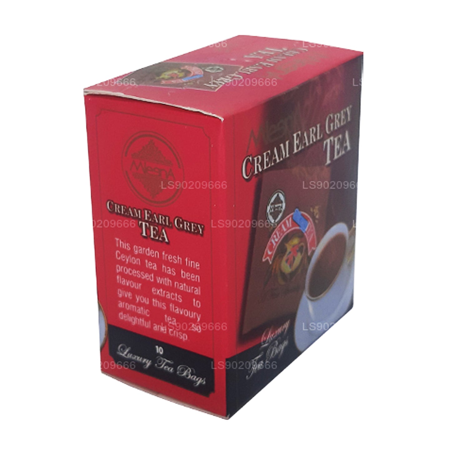 Mlesna Cream Earl Grey Tea (20g) 10 luxusních čajových sáčků