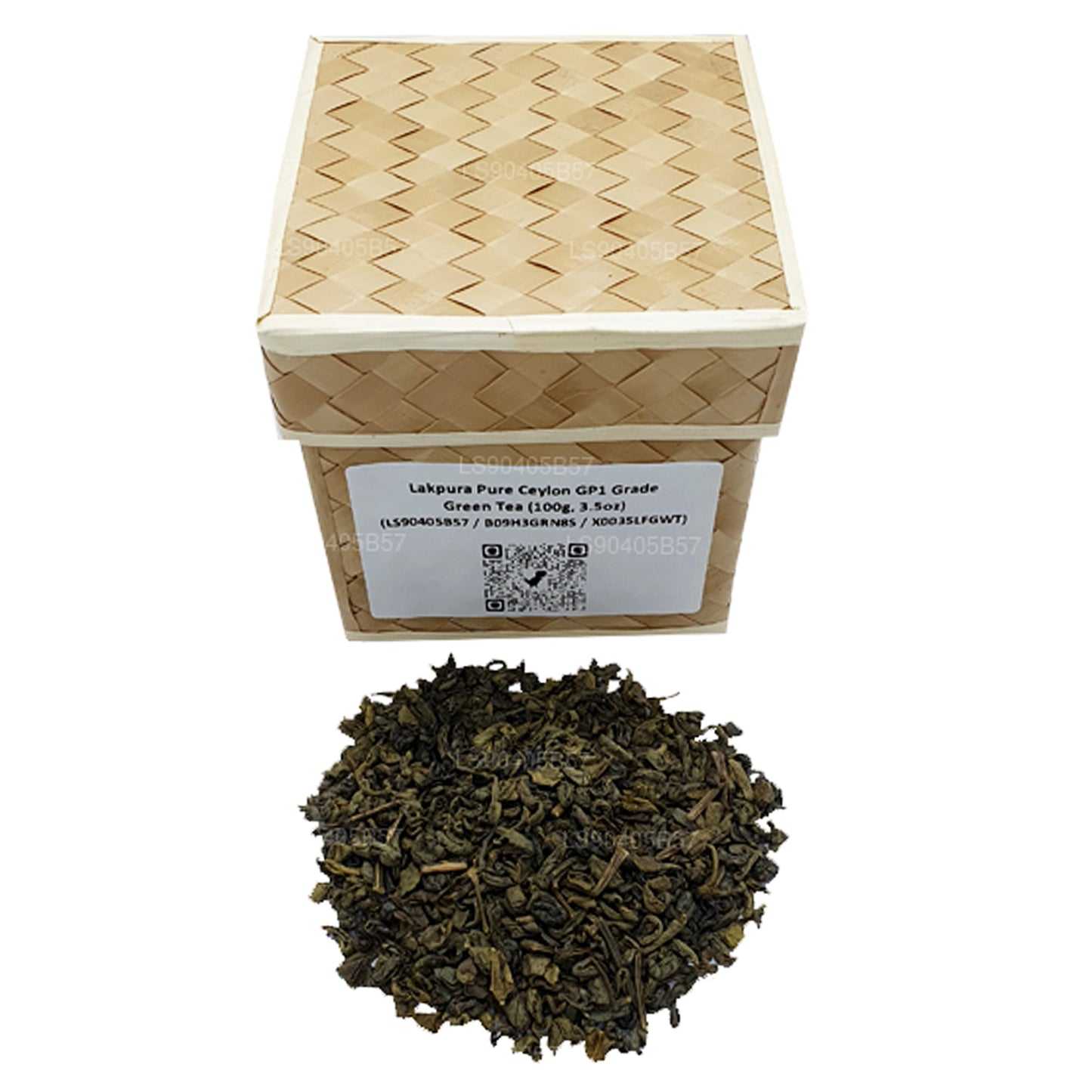 Tè verde puro di Ceylon GP1 Grade Lakpura (100g)