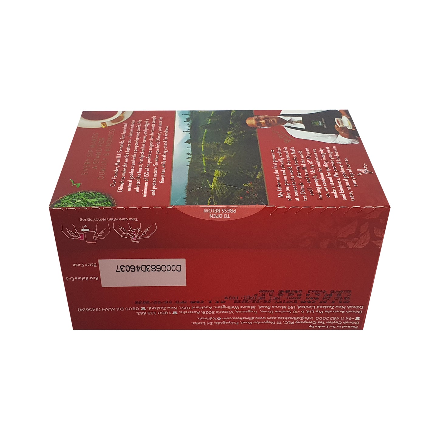 Английский чай для завтрака Dilmah, 50 пакетиков (100 г)