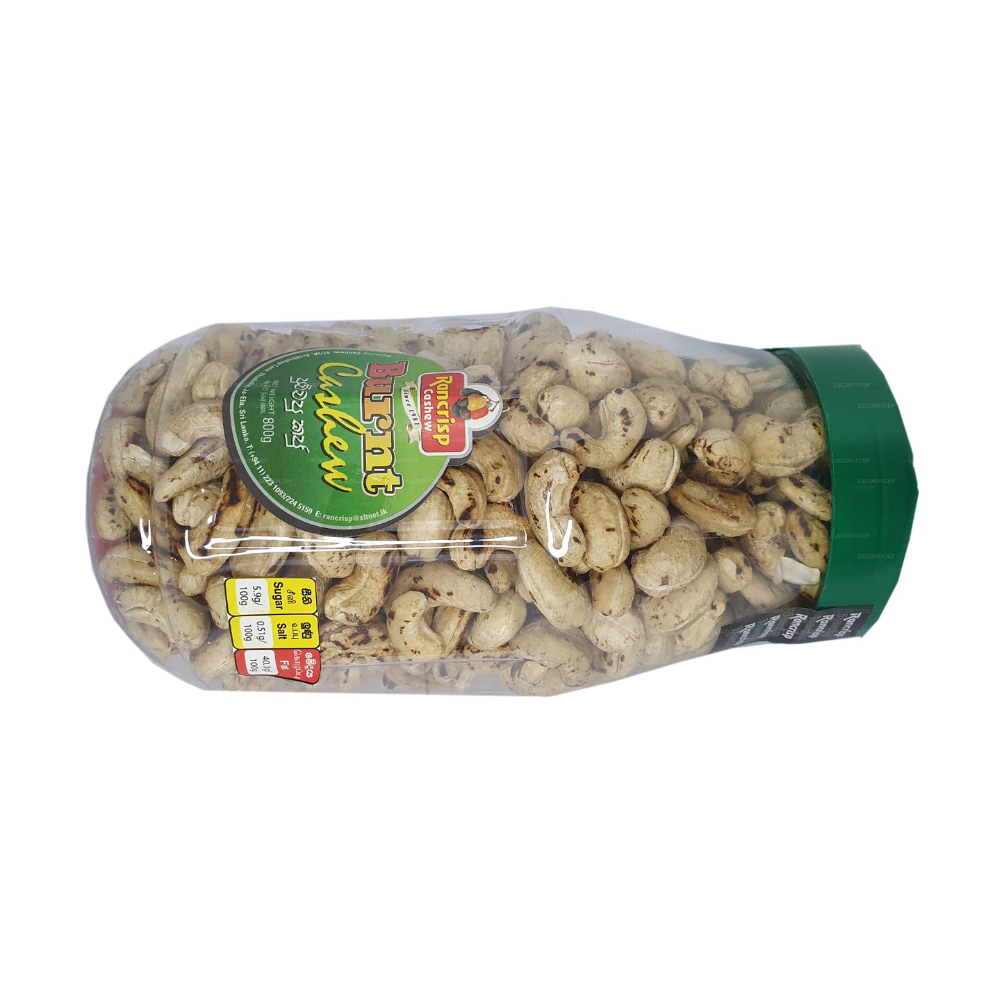 Rancrisp brændte cashewnødder (800g)