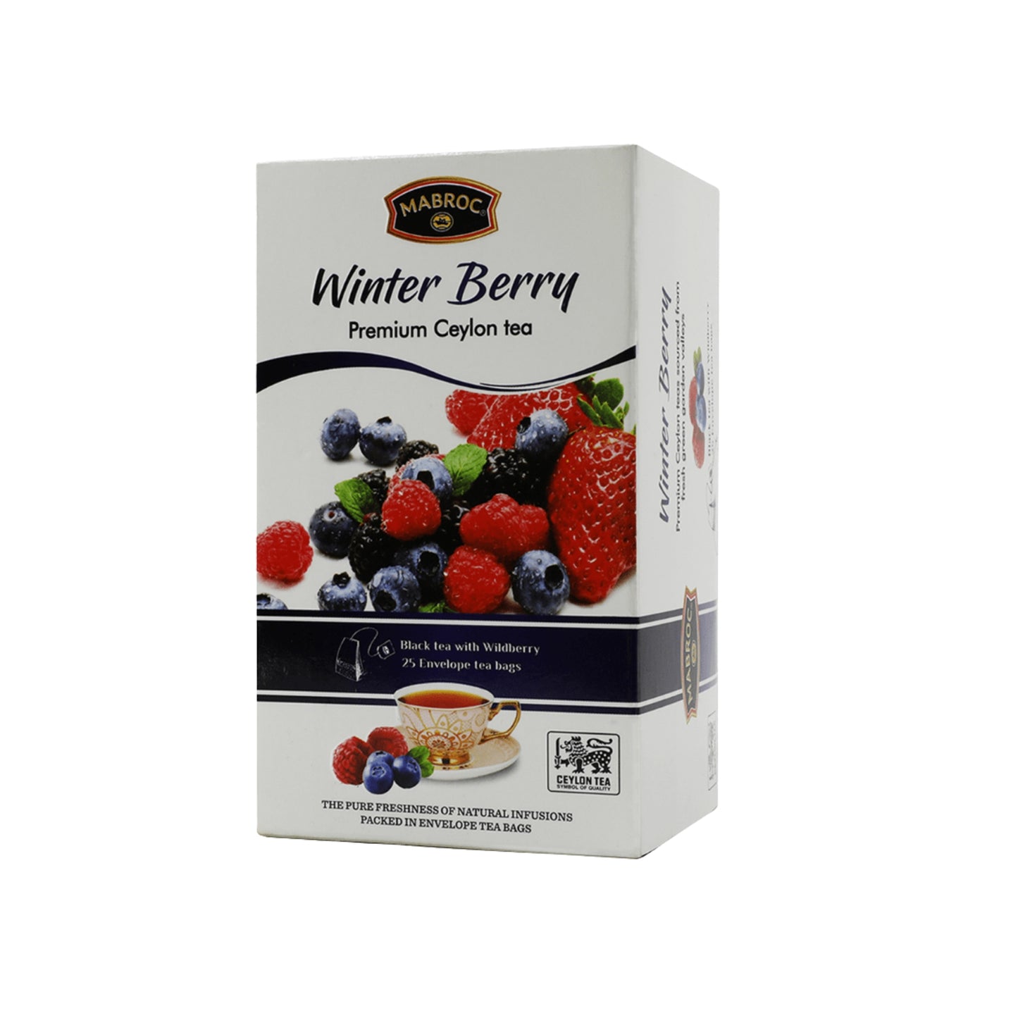 Mabroc Fruity Range Vinterbær (37.5g) 25 tebreve