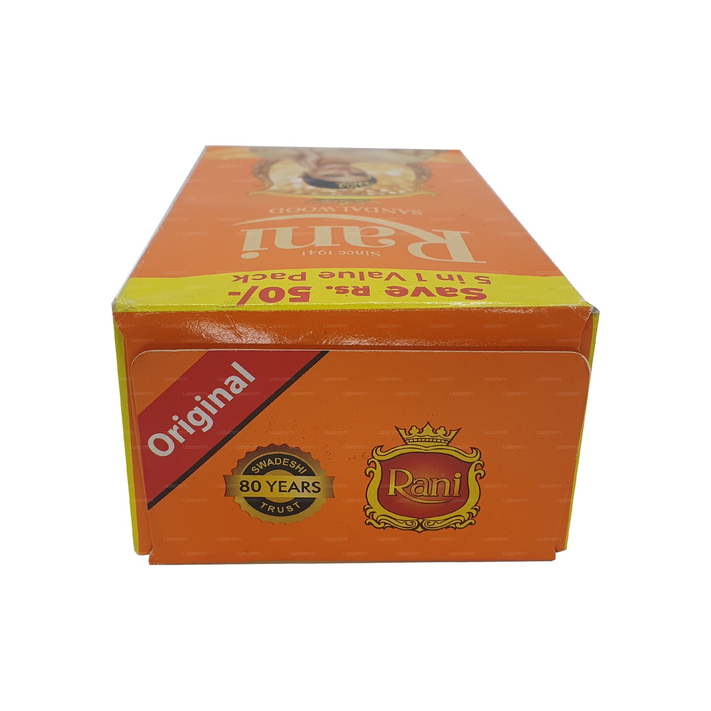 Swadeshi Rani Sandeltræ Sæbe 5 i 1 (5x70g)