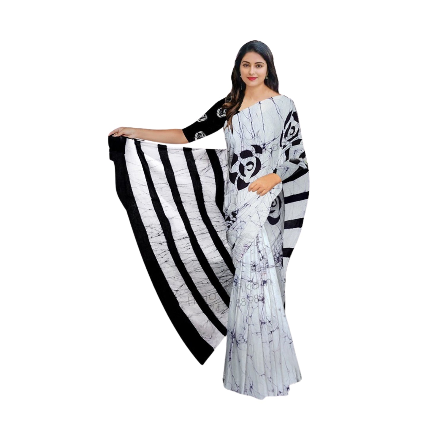 Lakpura Batik Saree (Design S017)