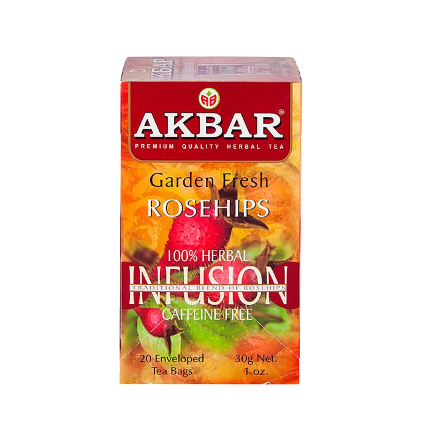 Akbar Garden Fresh Hagebutten 20 Teebeutel (30 g)