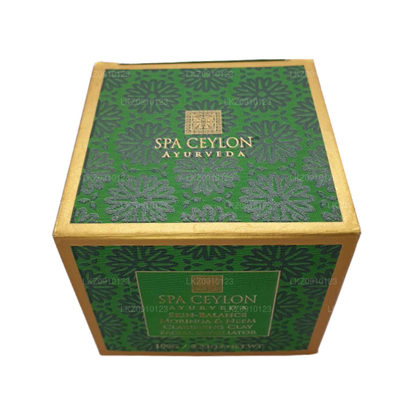 Spa Ceylon Skin Balance gezichtsexfoliator met moringa en neem Clarifying Clay (100 g)