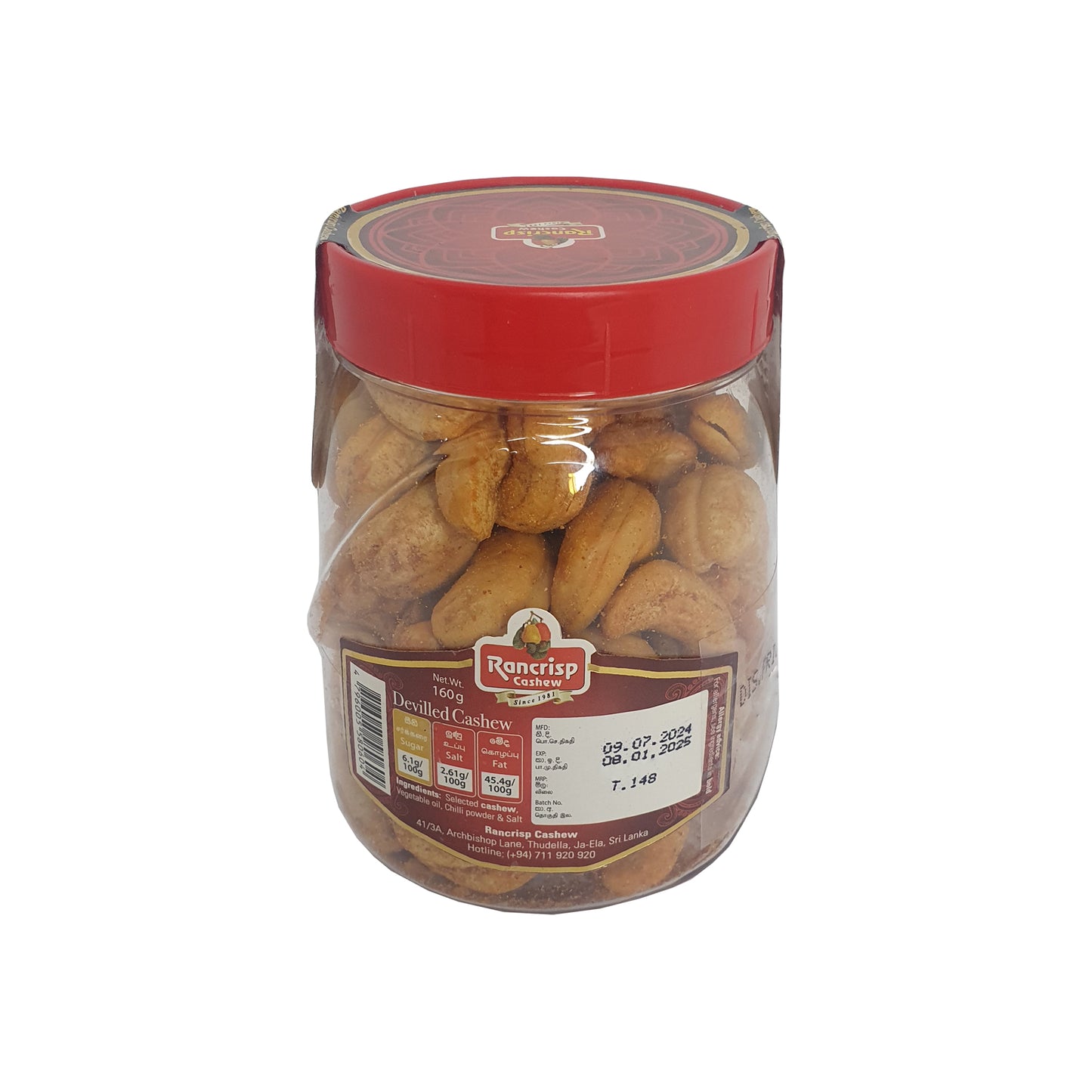 Noix de cajou farillées Rancrisp