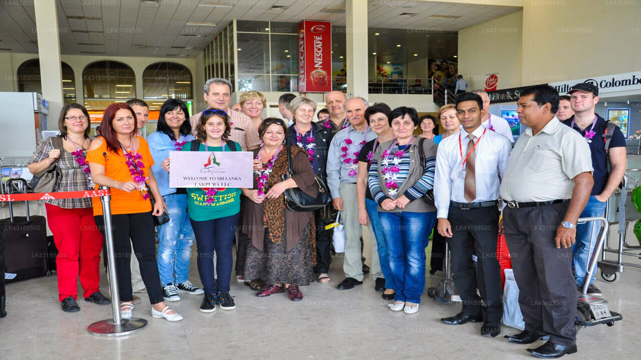 Transfer zwischen dem Flughafen Colombo (CMB) und Amaloh mit Jetwing, Matara