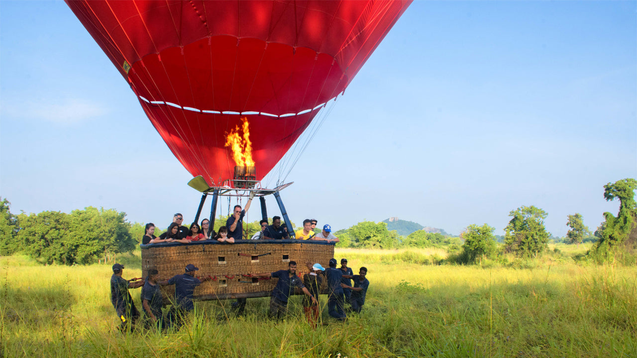 Hot Air Ballooning from Dambulla