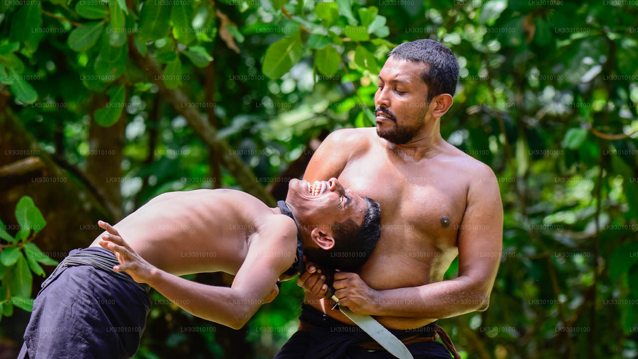 Spettacolo di arti marziali Angampora da Colombo