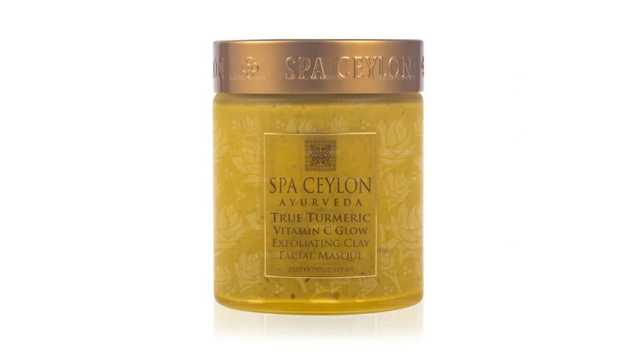 Spa Ceylon True Turmeric Vitamin C Glow Exfoliating Clay Facial Masque (100g)