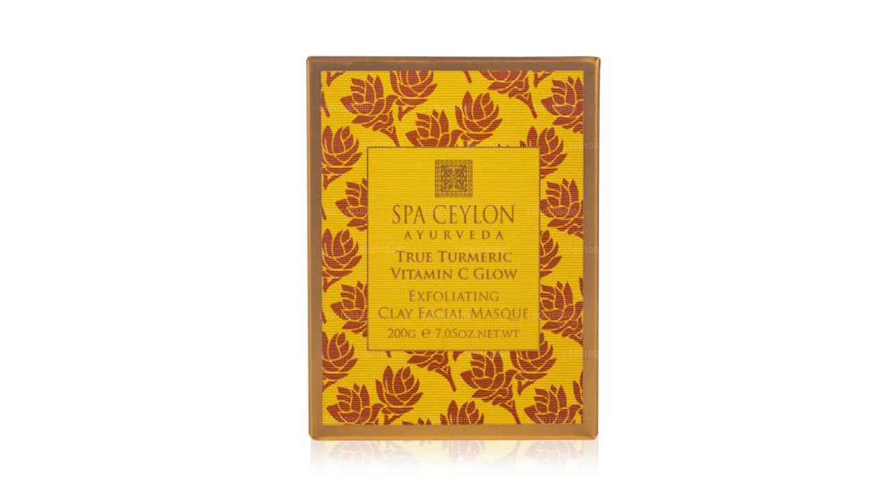 Spa Ceylon True Turmeric Vitamin C Glow Exfoliating Clay Facial Masque (100g)