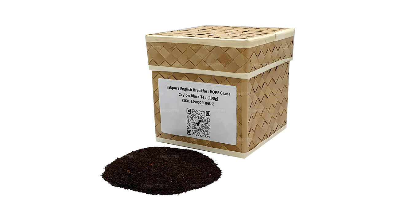 Черный цейлонский чай Lakpura «Английский завтрак» сорта BOPF (100 г)