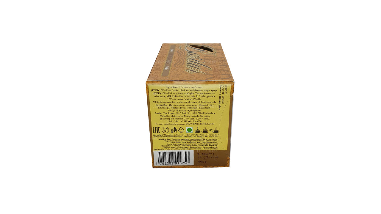 Basilur Four Seasons Autumn Ceylon Black Tea (50g) 25 Foil Enveloped Teabags