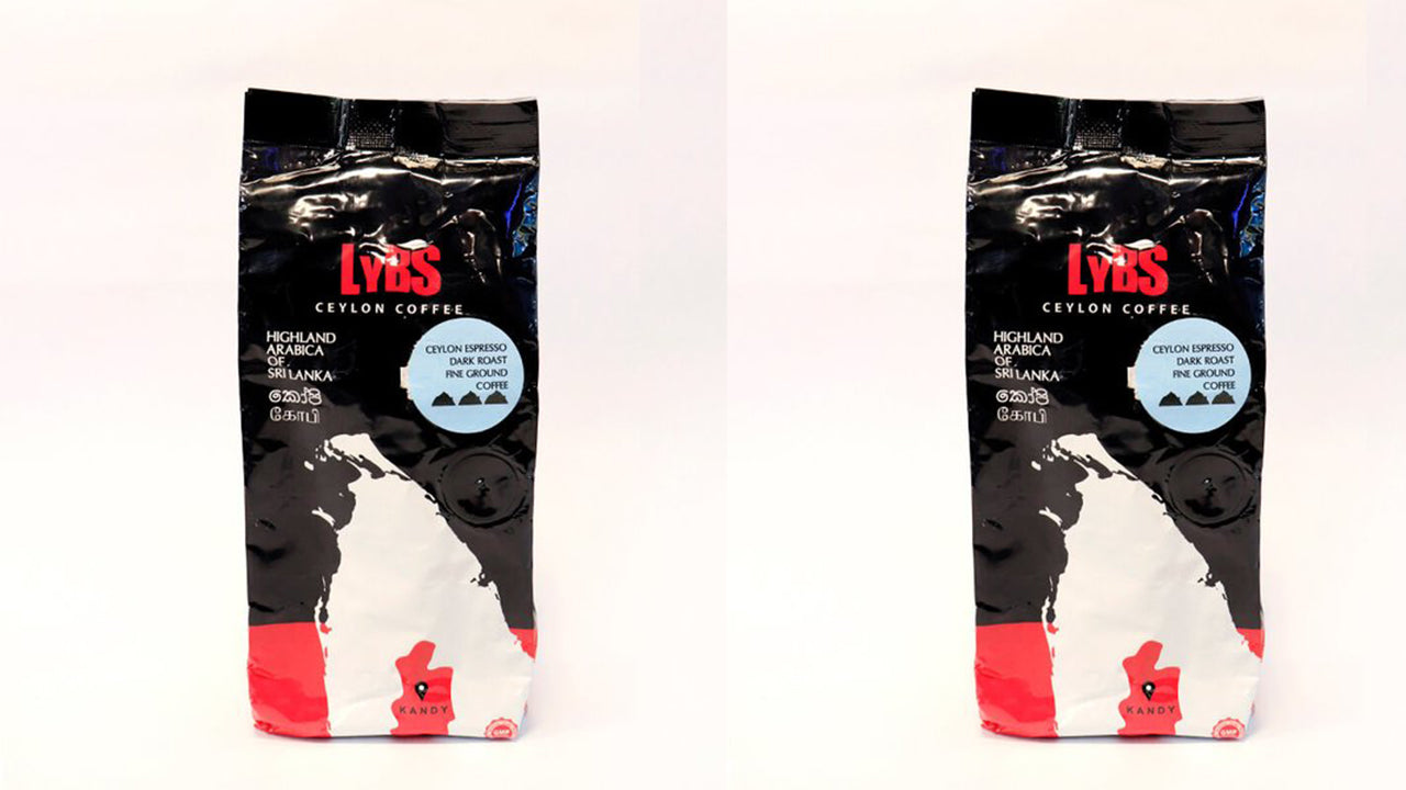 Lybs Gemahlener Kaffee Ceylon Espresso (200g)