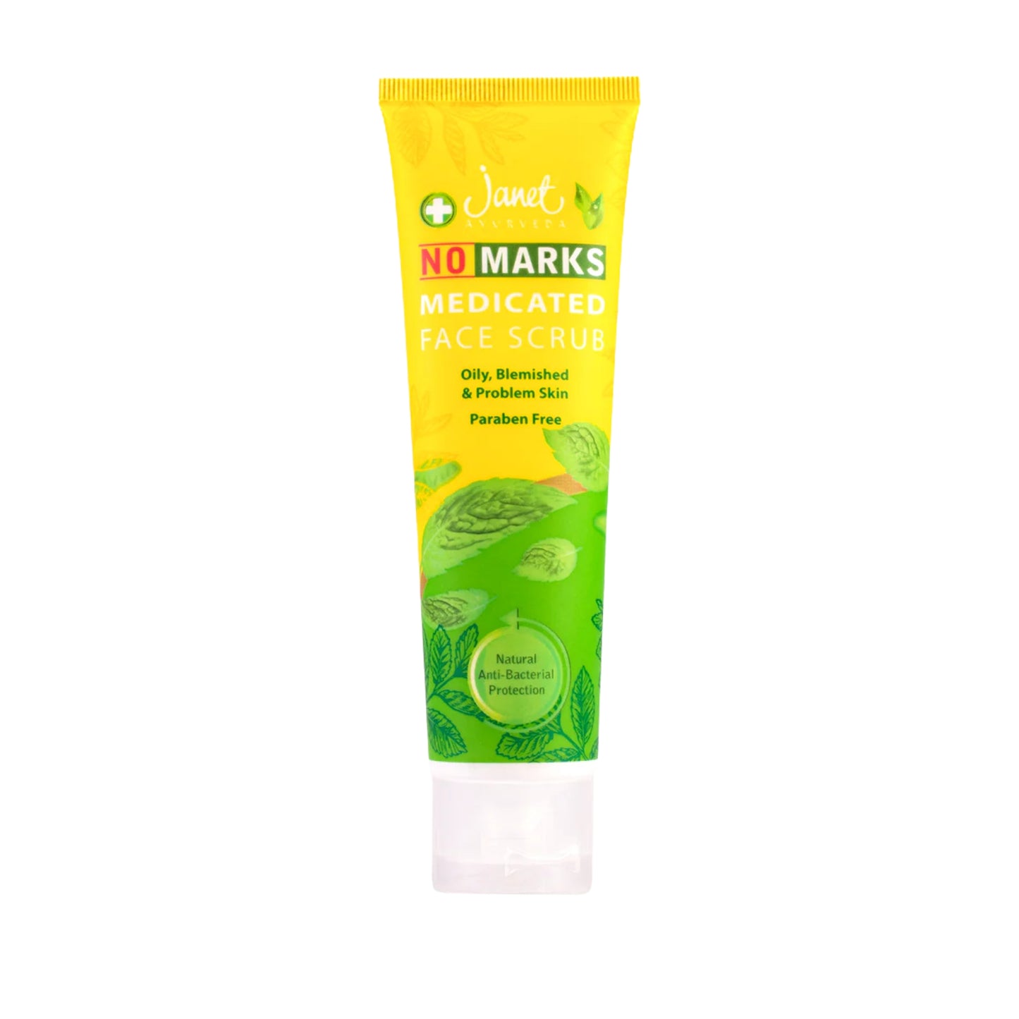 Janet Ayurveda No Marks Medicated Face Scrub (100ml)