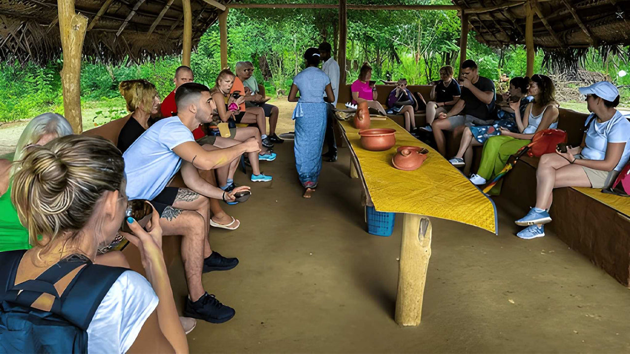 Sri Lankas landbrug, ædelmine og landsbyoplevelse af Ceylon 1850