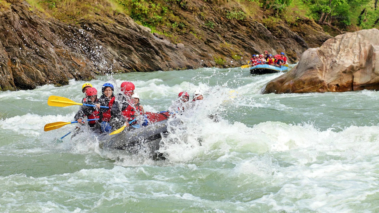 Colombo City to Nuwara Eliya City Private Transfer with Rafting Adventure