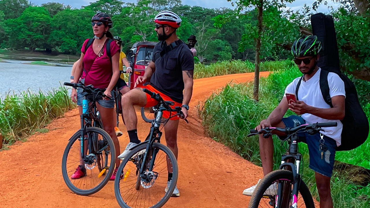 People And Pedal Cycling Tour Habarana