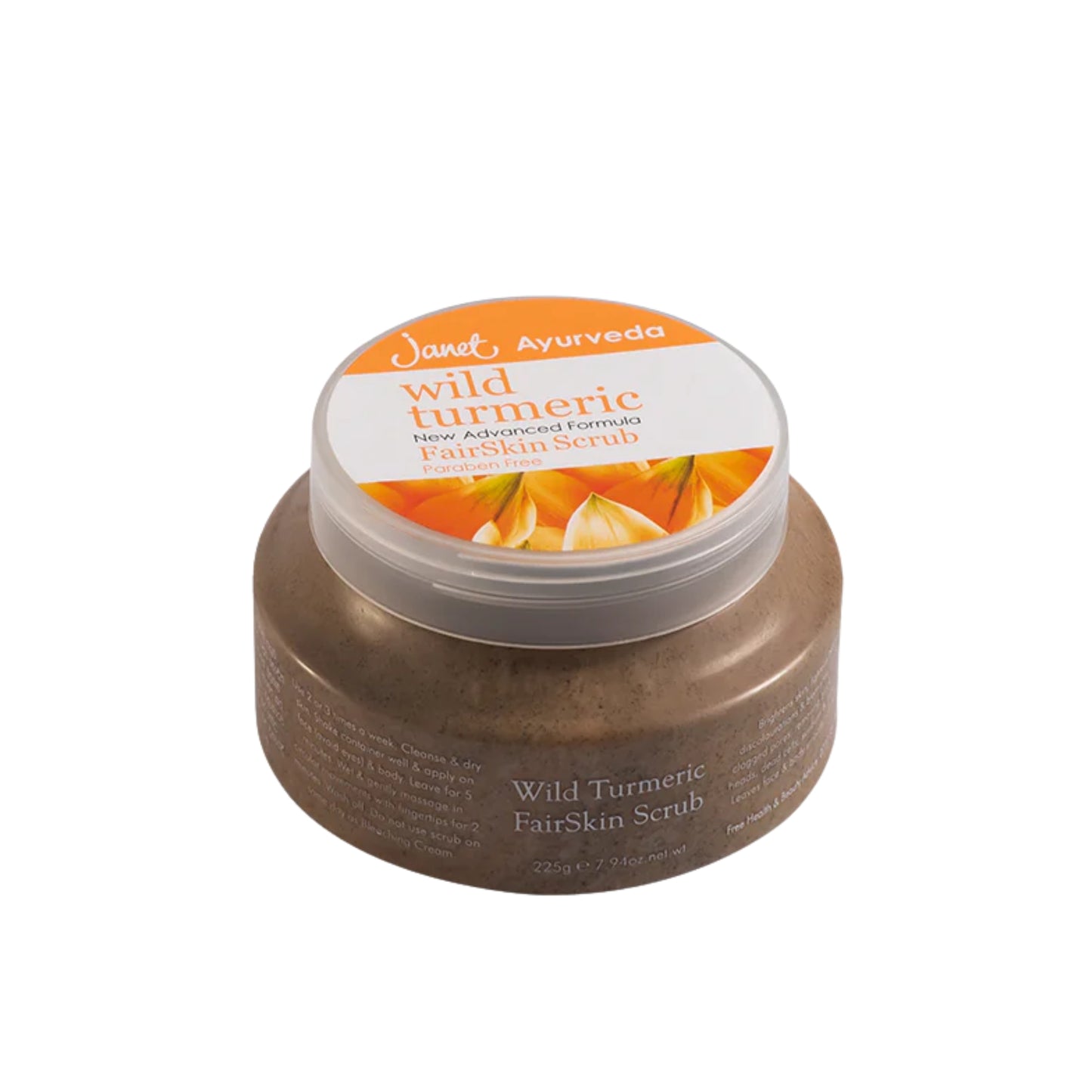 Janet Wild Turmeric Scrub (225ml)