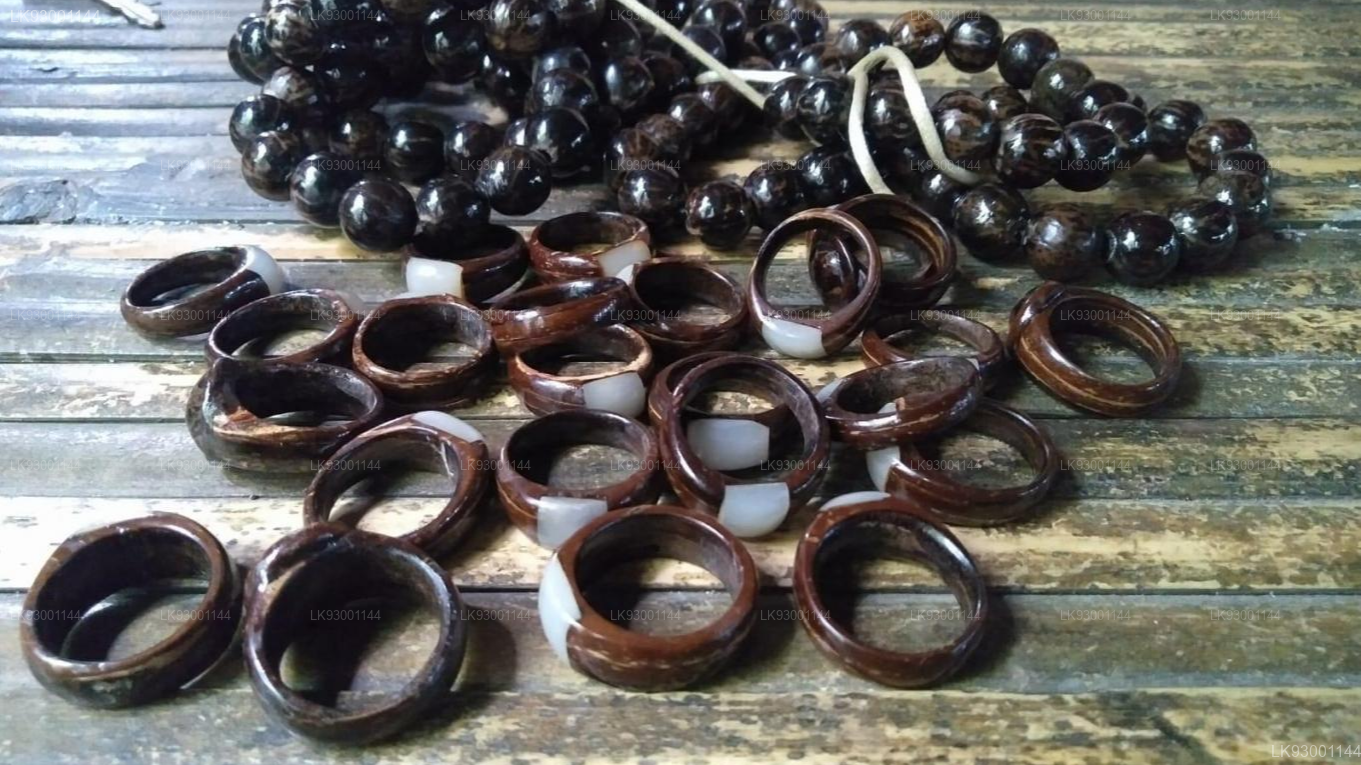 Custom Coconut Shell Jewellery Making Experience from Sigiriya