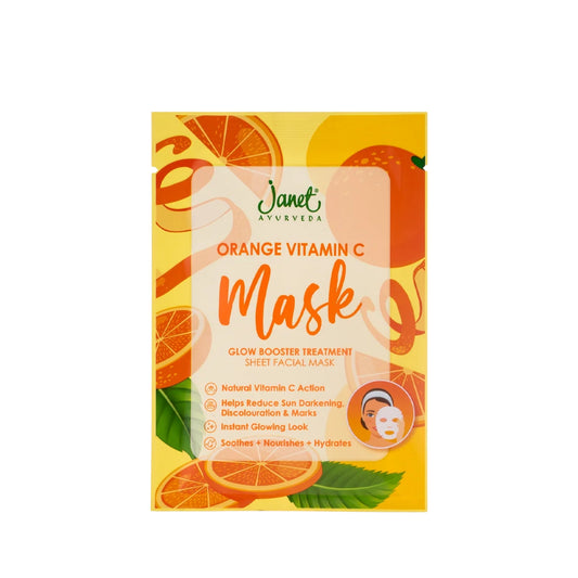 Janet Orange Vitamin C Sheet Mask
