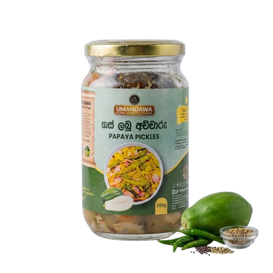 Umandawa Raw Papaya Achcharu Bottle (200g)