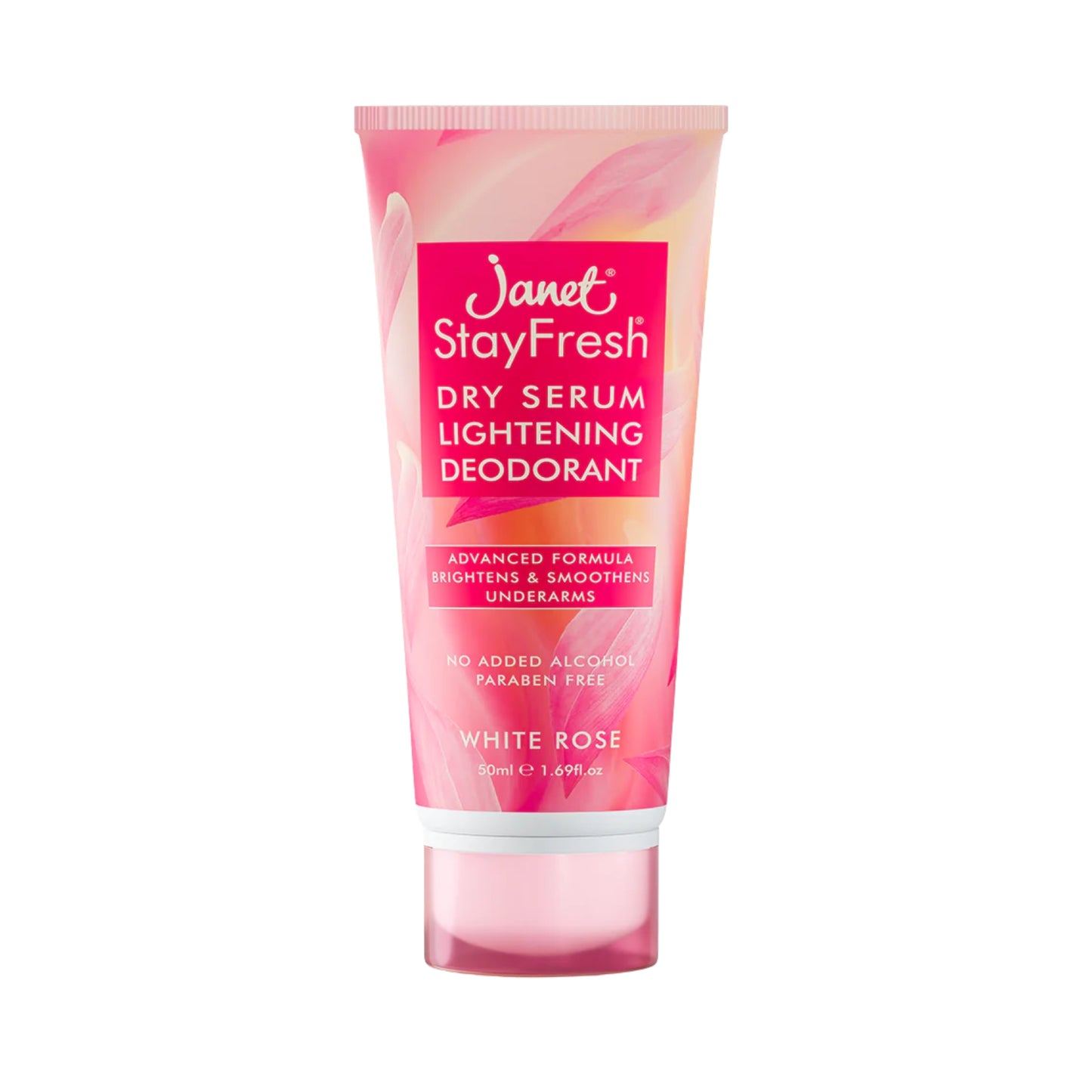 Janet White Rose Dry Serum Lightening Deodorant (50ml)