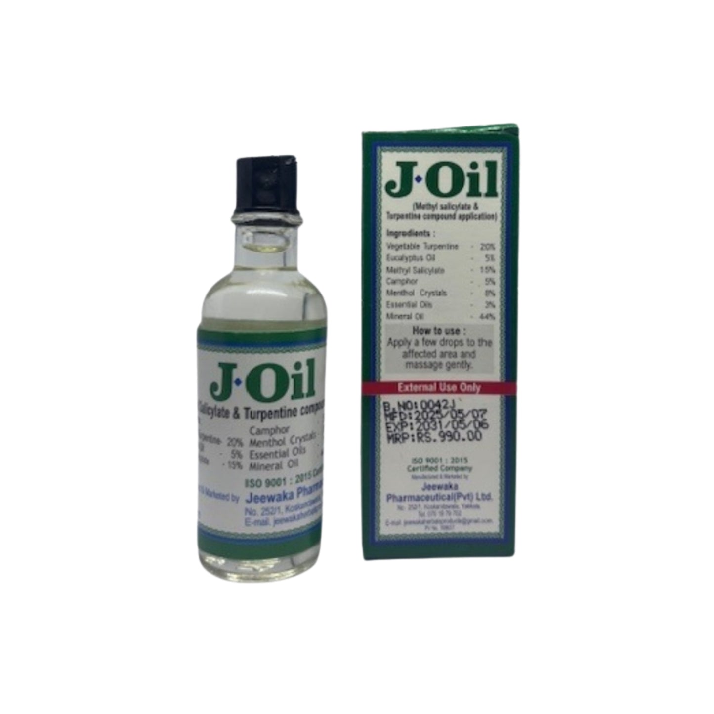 Jeewaka J Oil