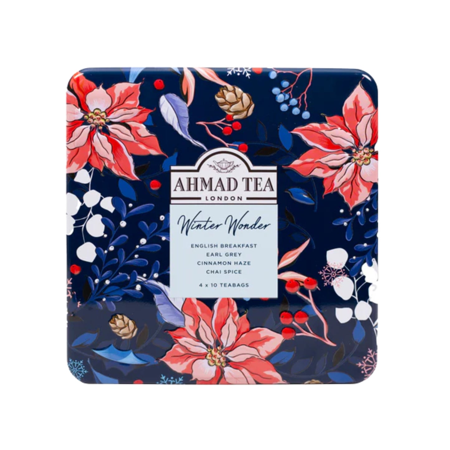 Ahmad Tea Winter Wonder Tea Selection Caddy (80g)