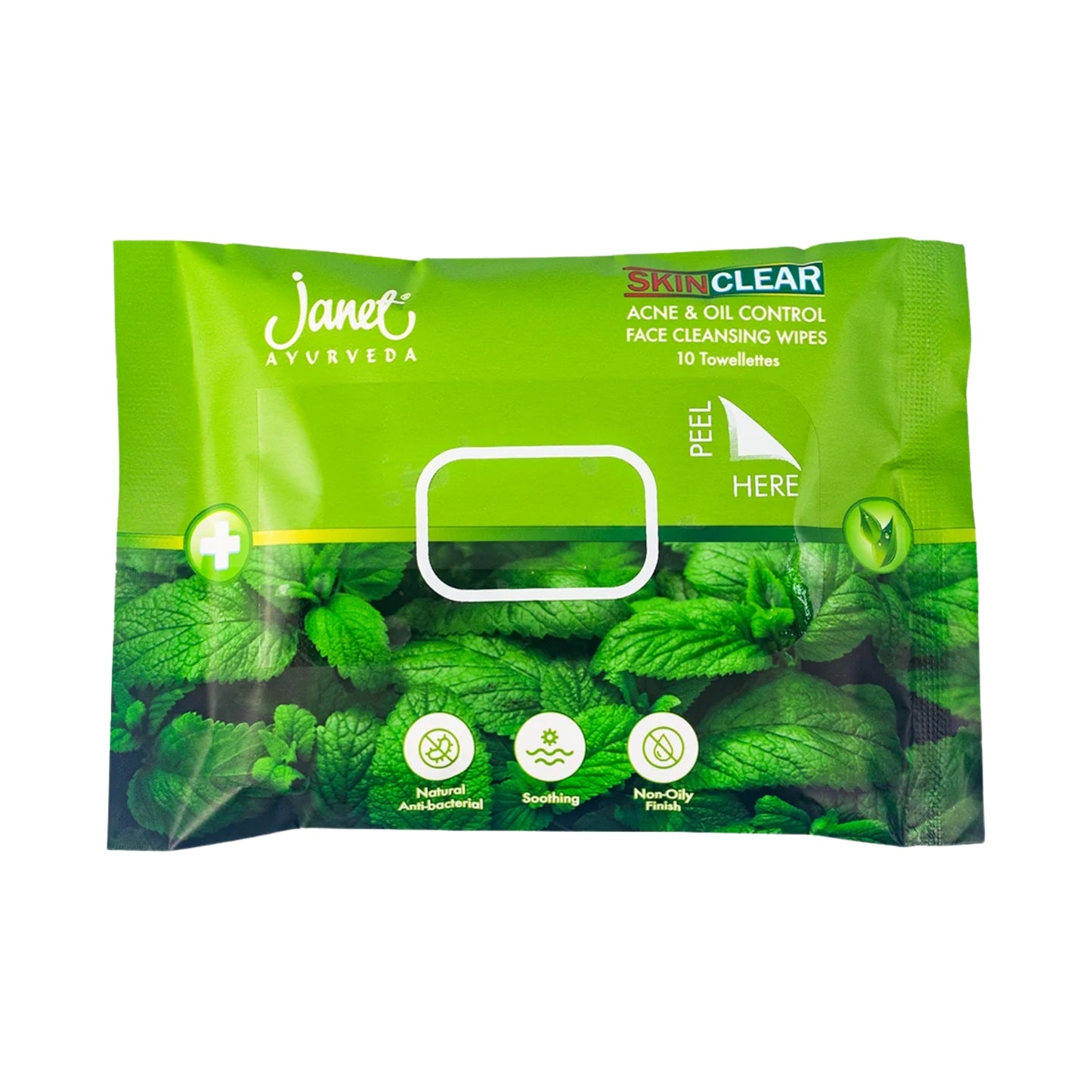 Janet Acne & Oil Control Face Cleansing Wipes