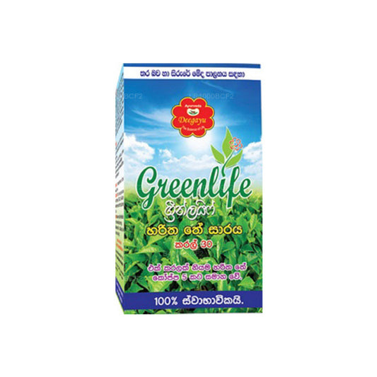 Deegayu Green Life Natural Green Tea Extract Capsules (30 Capsules)
