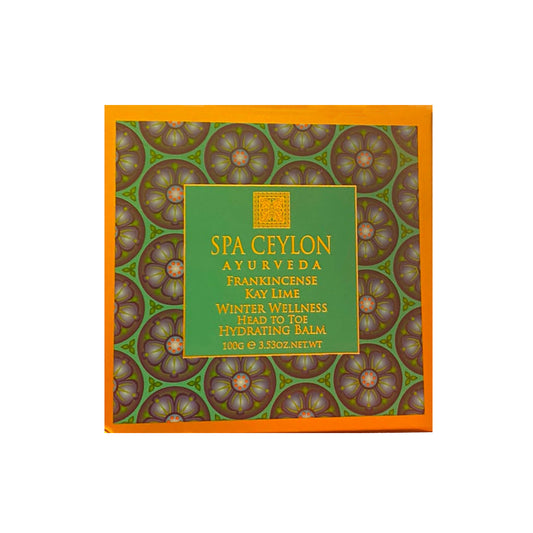 Spa Ceylon Frankincense Kay Lime - Winter Wellness Head To Toe Hydrating Balm (100g)