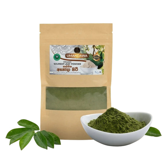 Umandawa Organic Soursop Leaves Powder (50g)