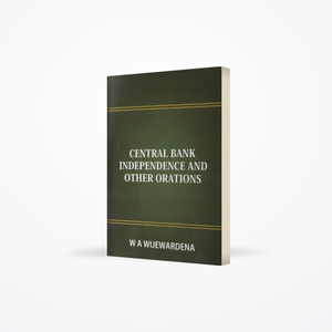 CENTRAL BANK INDEPENDENCE AND OTHER ORATIONS