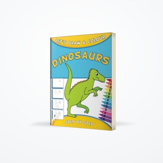 Lets Draw & Colour : Dinosaurs