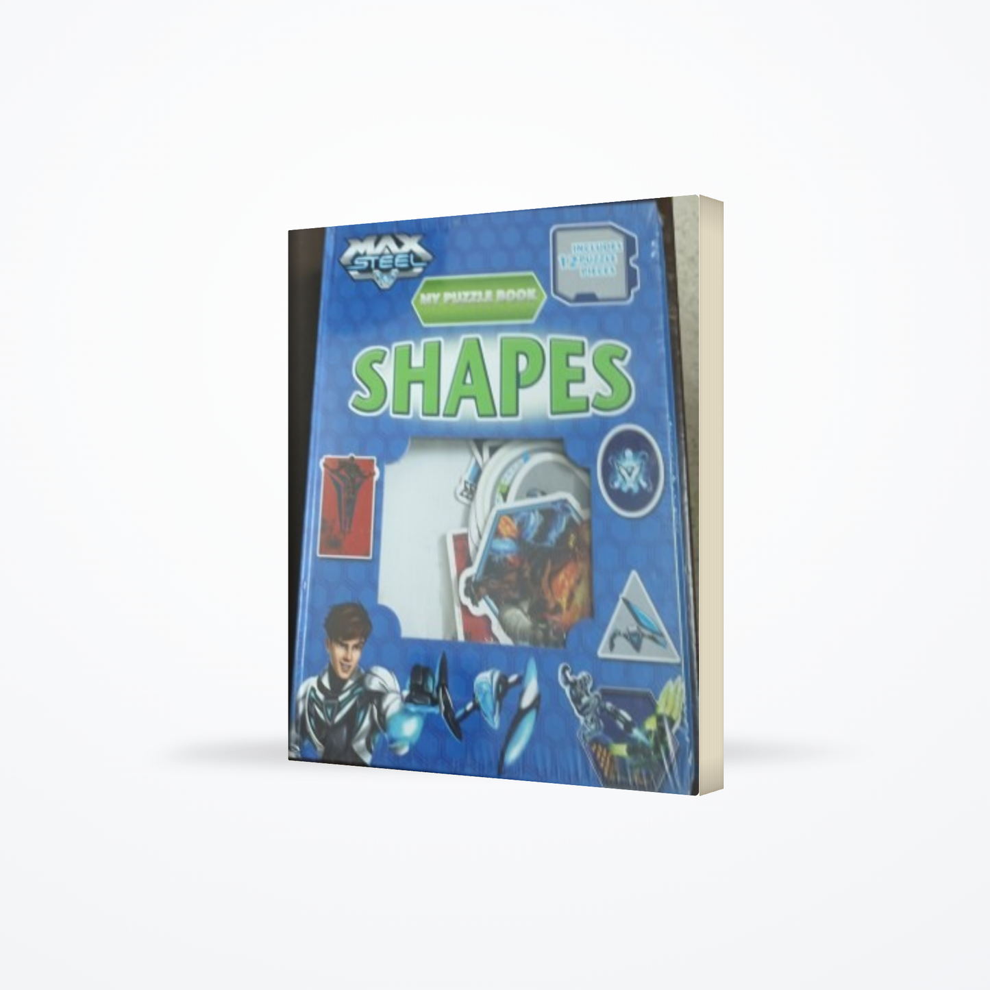 Max Steel : My Puzzle Book –  Shapes