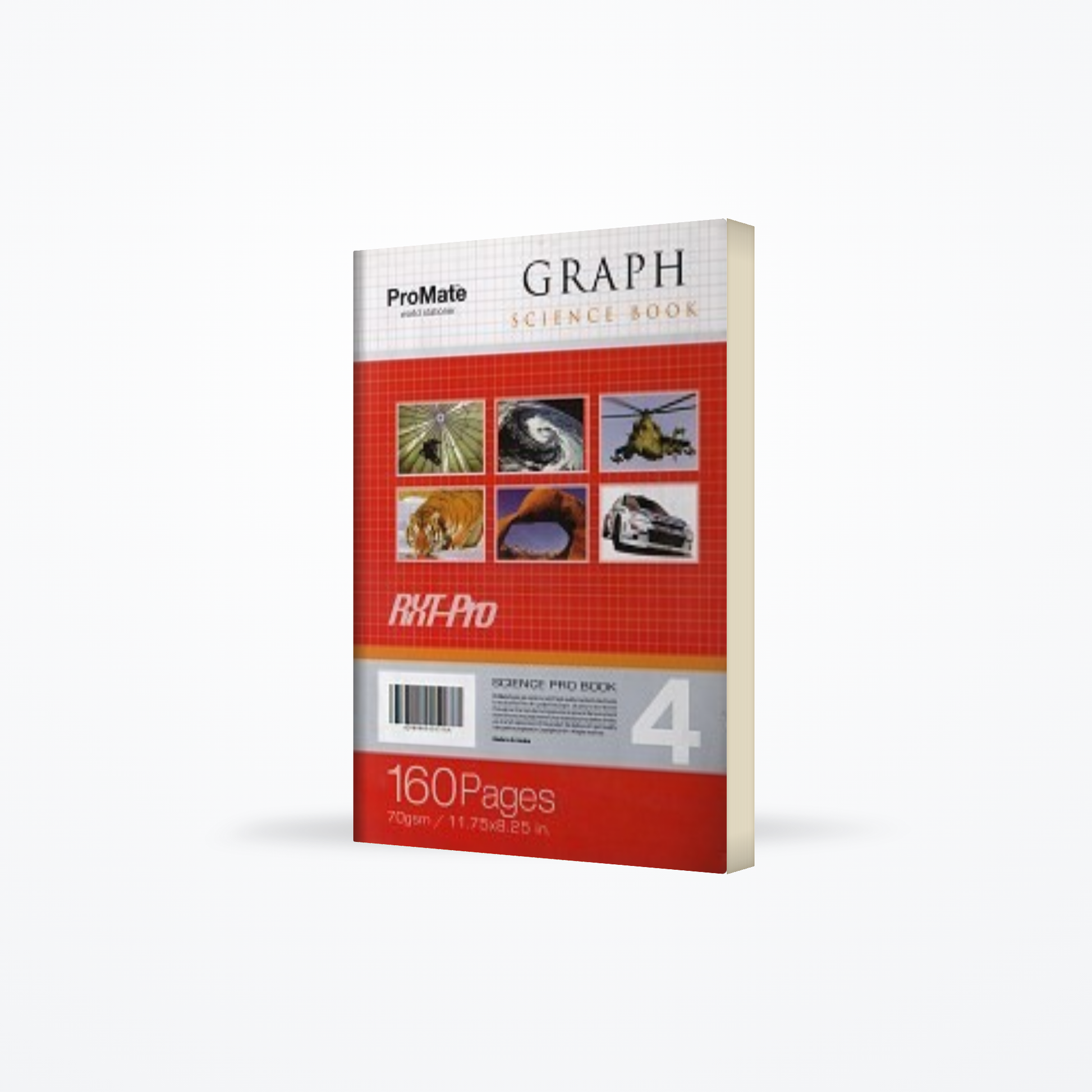 Promate Graph Science Book 160 P