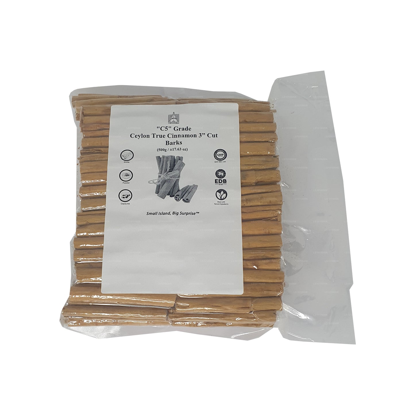 Lakpura "C5" Grade Ceylon True Cinnamon Barks Pack