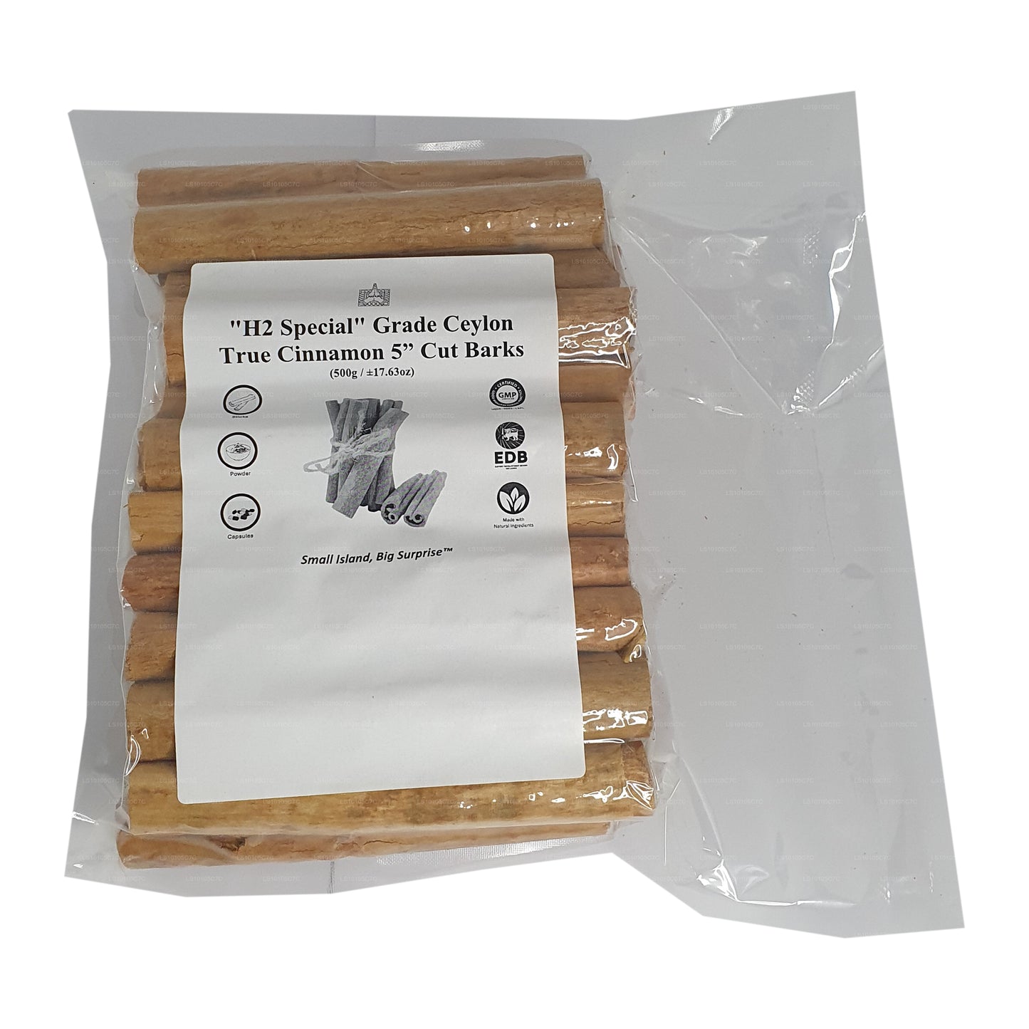 락푸라 “H2 스페셜” 그레이드 실론 트루 시나몬 바크 팩