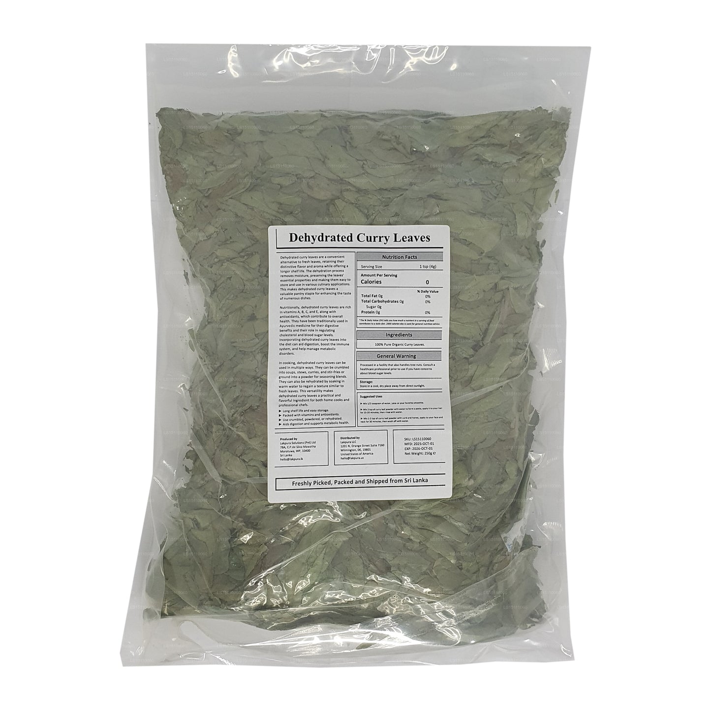 أوراق الكاري المجففة من لاكبورا®