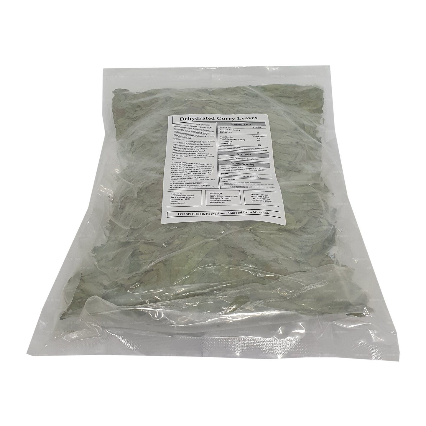 أوراق الكاري المجففة من لاكبورا®