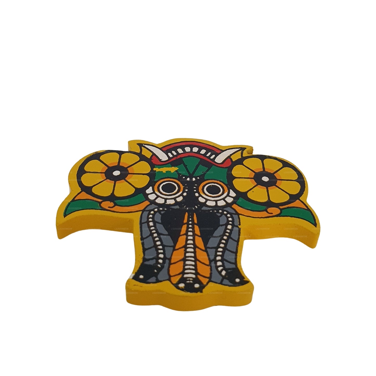 Lakpura® Gara Raksha Maske Kühlschrankmagnet