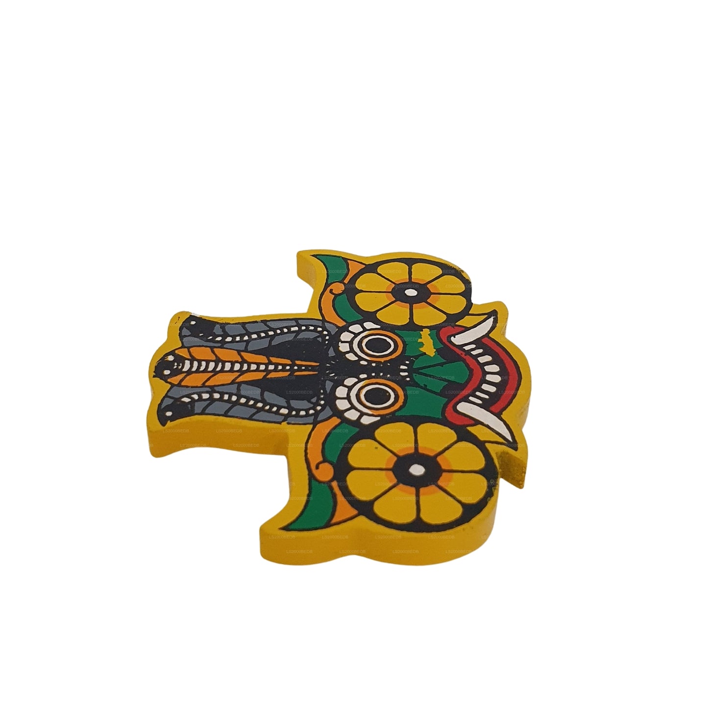 Lakpura® Gara Raksha Maske Kühlschrankmagnet