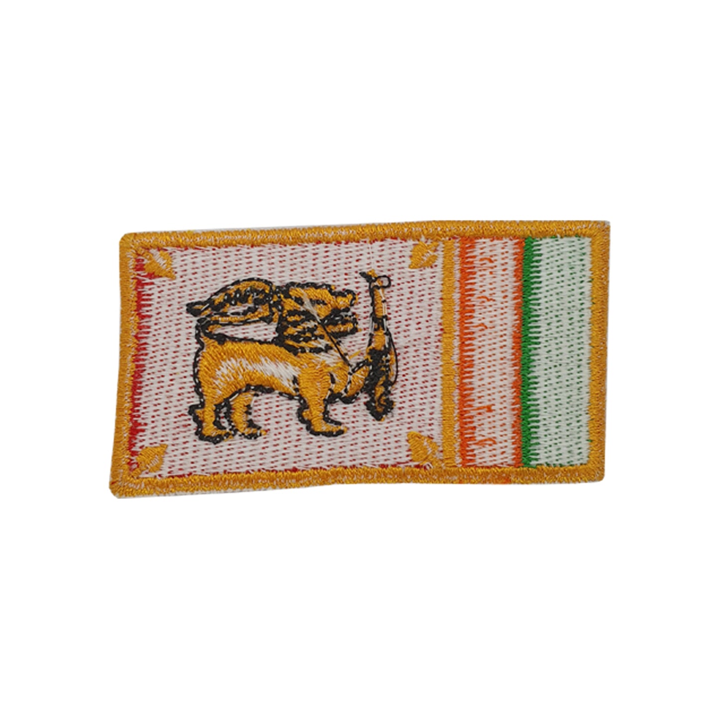 Lakpura Sri Lanka National Flag Fabric Badge