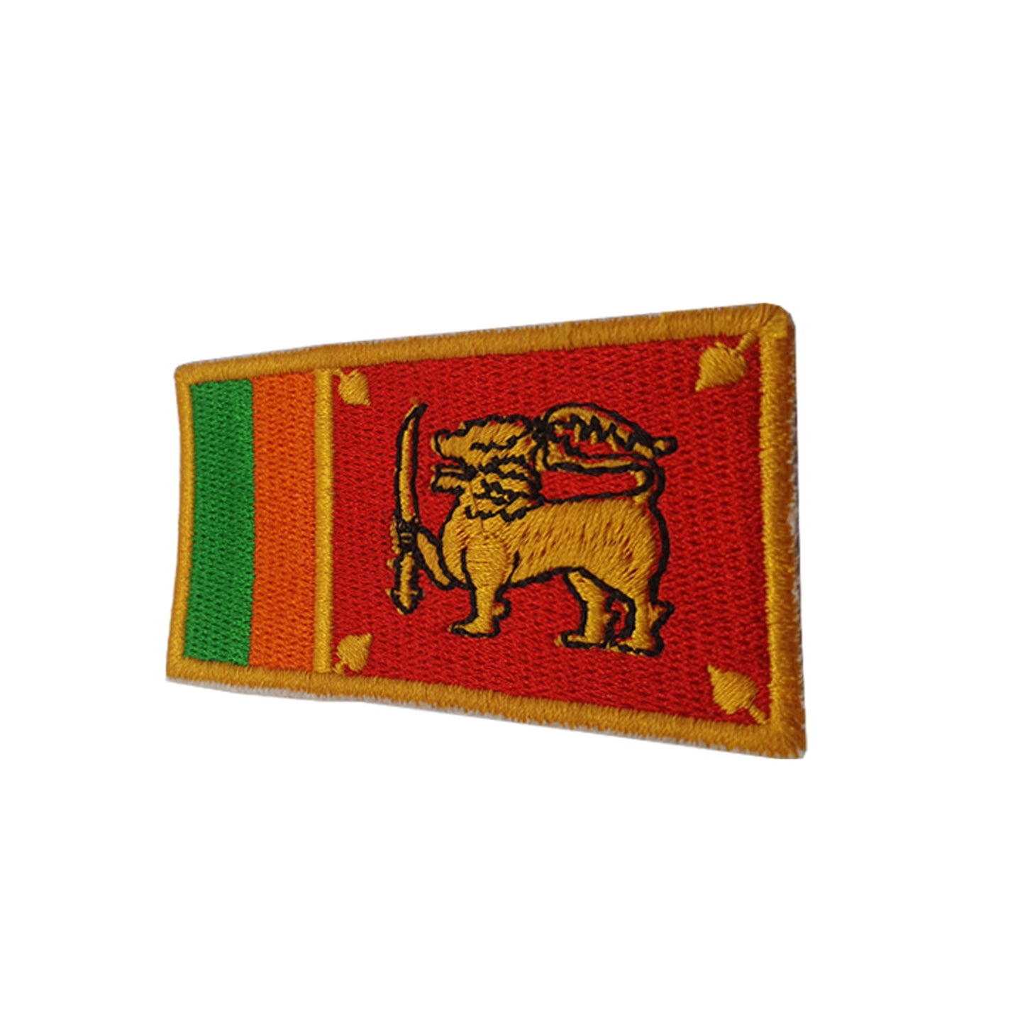Lakpura Sri Lanka National Flag Fabric Badge